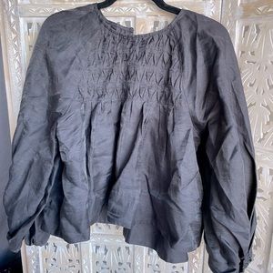 NWOT Shona Joy Balloon Sleeve Top